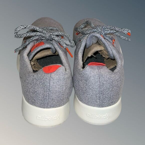 Women's allbirds Gray Wool Runners Sneakers Size 10 - Picture 4 of 7